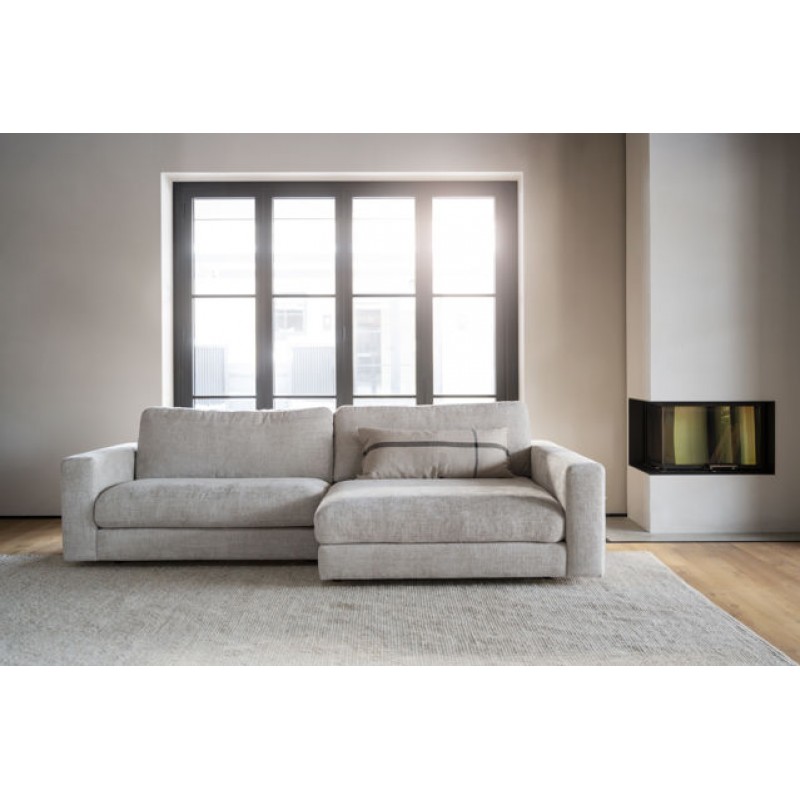 RO Duncan 3-Seater R-Sofa Light Grey